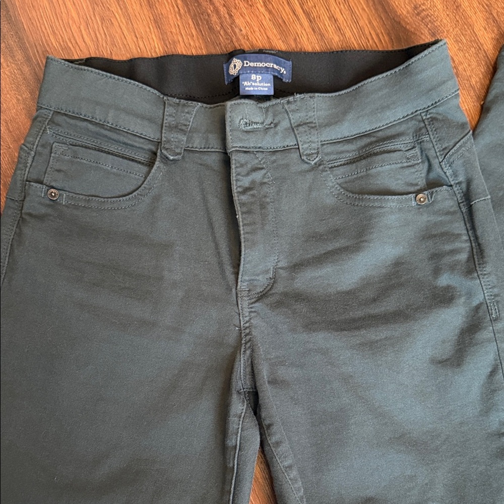 Democracy Deep Green Pants